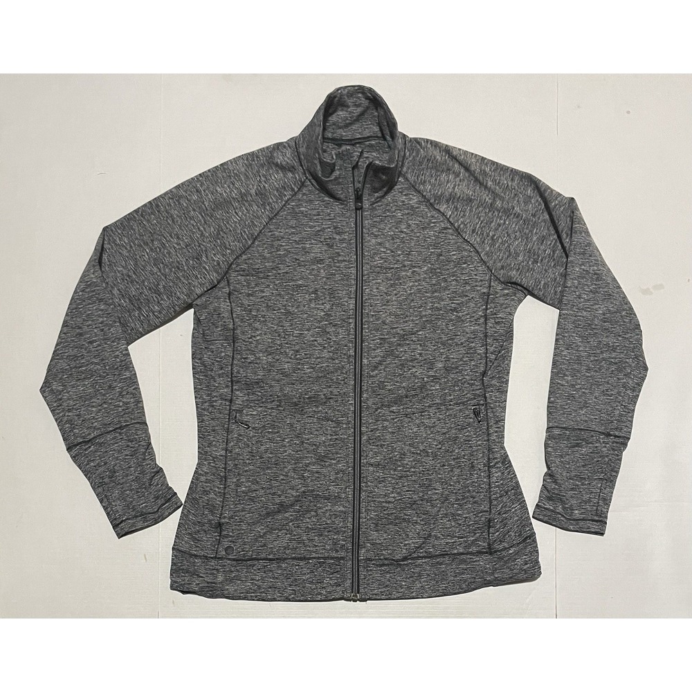 Outdoor Research Jacket Womens Large Gray Full Zip Athletic Heathered Gym Melody